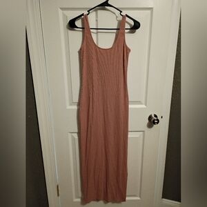 Heart And Hips Blush Sleeveless Maxi Dress